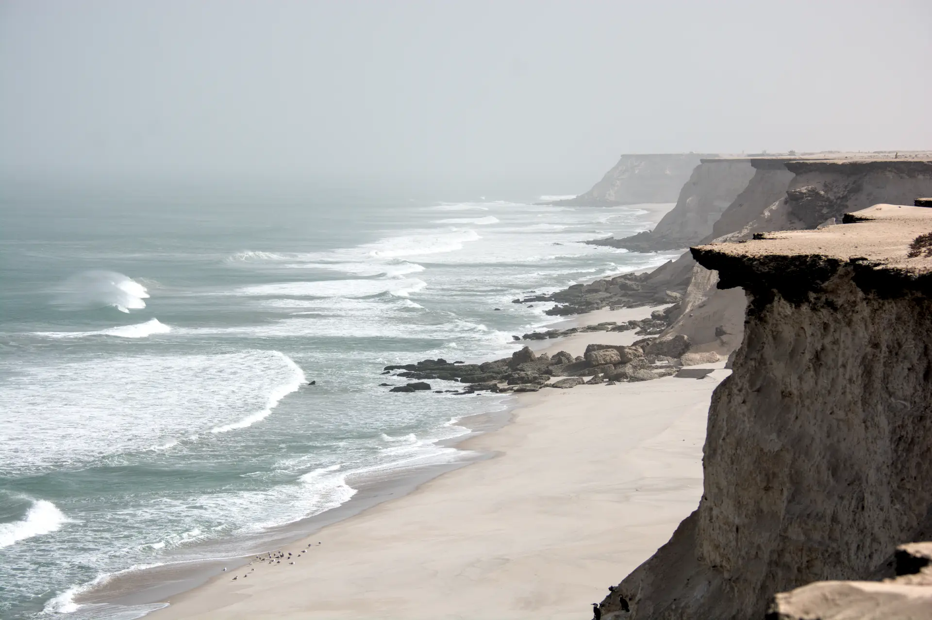 Dakhla falaise matin