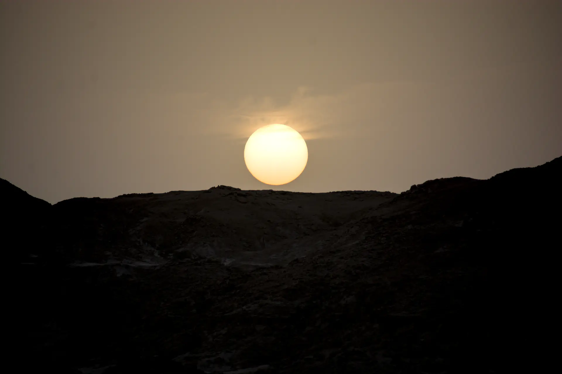 Sunset ensablé Dakhla