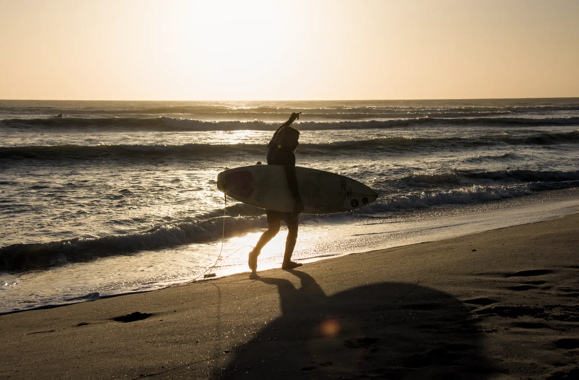 Surfeur Dakhla Sunset
